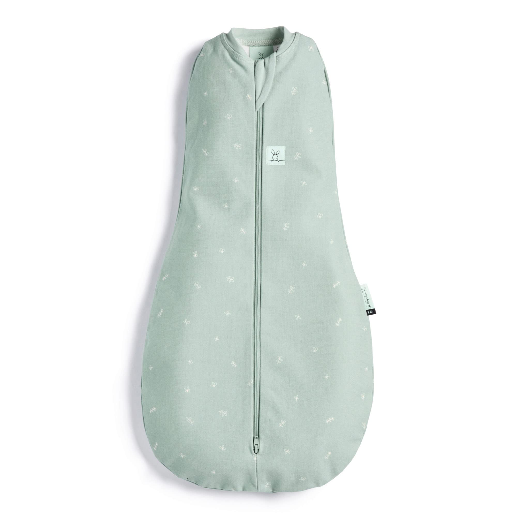 ergoPouch 0.2 TOG Cocoon Baby Sleep Sack 3-6 Months, Swaddle Sleeping Bag, Temperature Control Wearable Blanket (Sage)
