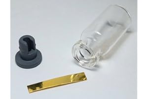 Gold Metal Strip/Electrode 99.999% Pure Element 79 Au Chemistry Sample - Science experiment - Chemistry kit - Periodic Table, Element Collection, Transition Metals