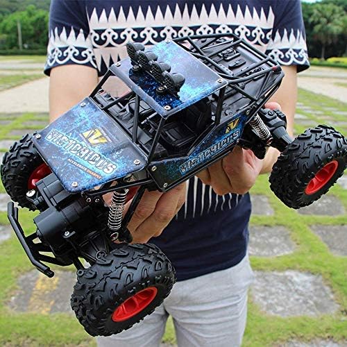WANJU 1/12 Big Size Remote Control Car Off Road 4x4-4WD 35km/h High Speed RC Electric Rock Crawler Racing Monster Truck Vehicle for adults and Kids [Energy Class A+]