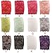 HP95(TM) Womens Stretch Lace Boot Leg Cuffs Soft Laced Boot Socks-Black/1 Pairs