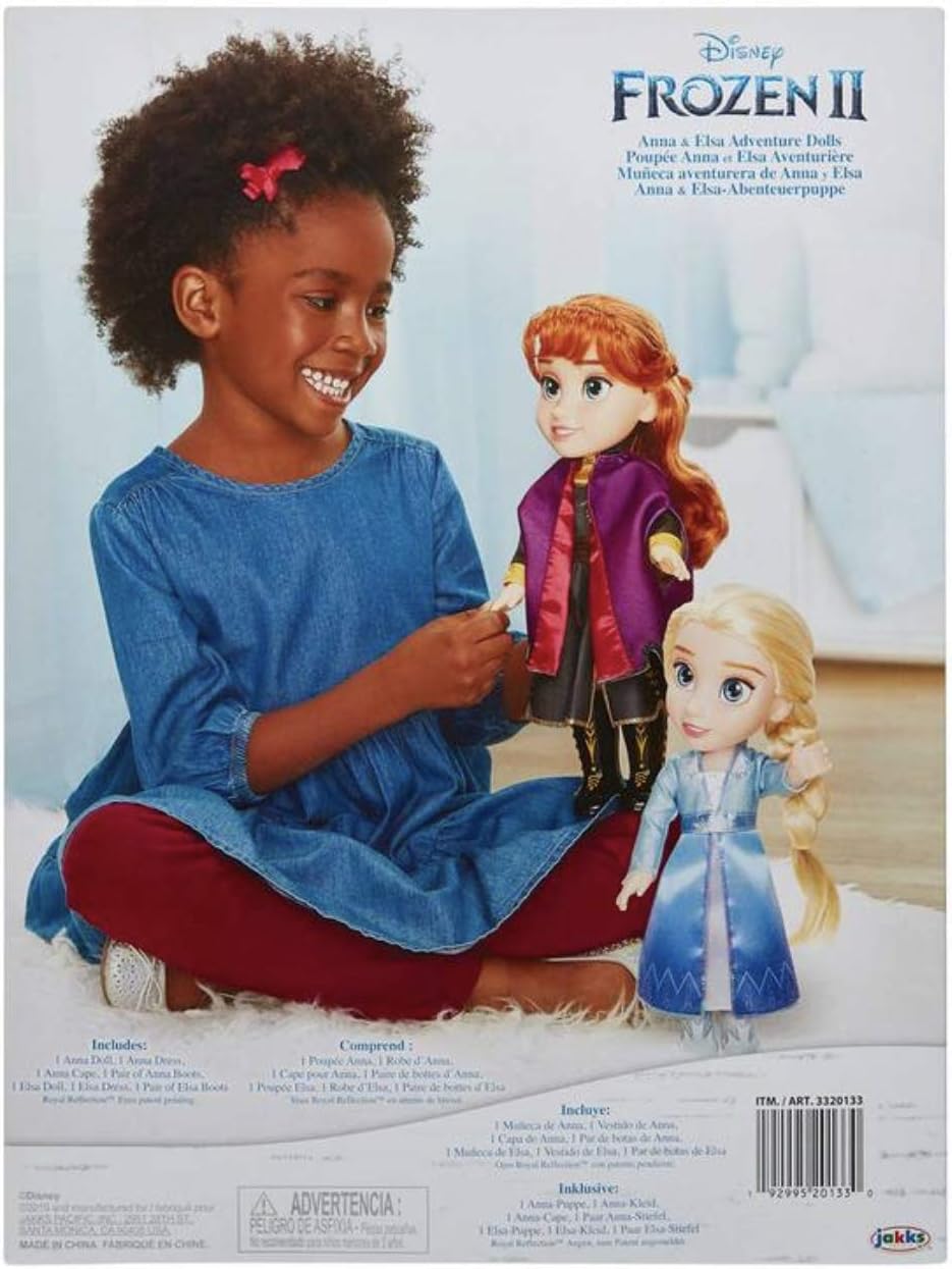 anna and elsa adventure dolls