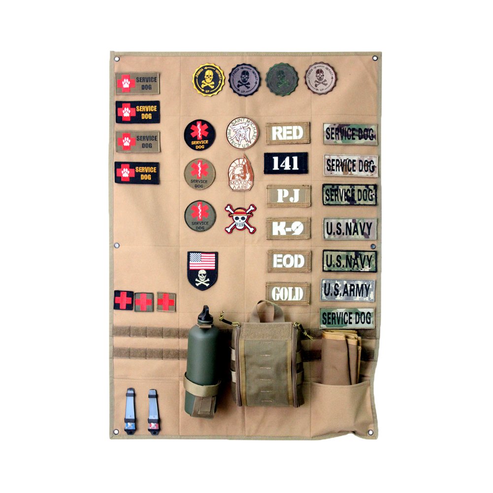 AegisTac Patch Display Board Airsoft Patch Panel Patch Display Frame ...