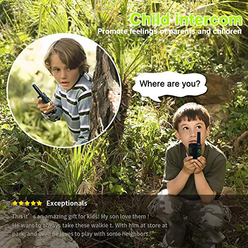 LET'S GO! DIMY Toys for 6-12 Year Old Boys, Walkie Talkies for Kids Boys Toys for 3-12 Year Old Boys Gifts for 3-12 Year Old Girls Birthday Presents New Gifts Green DJ91 - Thumbnail 5