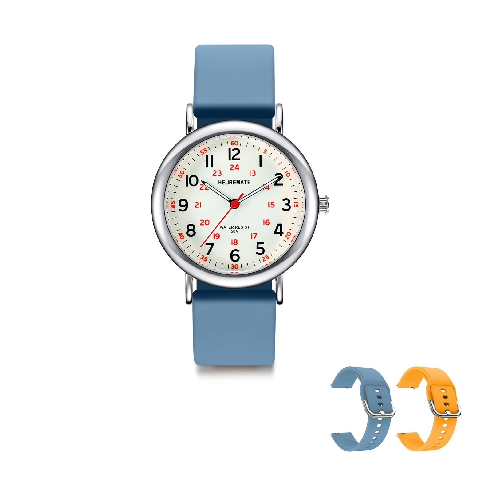 Professional Analog Watch with Luminous Dial Japanese Quartz Movement Silicone Miykon Dive Watches for Men | Casual Sports Analog Barbados  main image 4