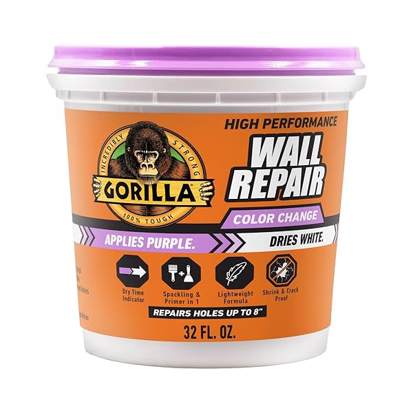 GORILLA HIGH PERFORMANCE WALL REPAIR COLOR CHANGE, 32...