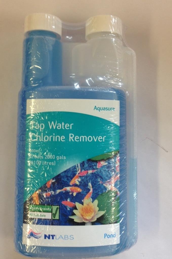NT Labs Pond Aid Aquarium Aquasure Tap Water Chlorine Remover 500 ML