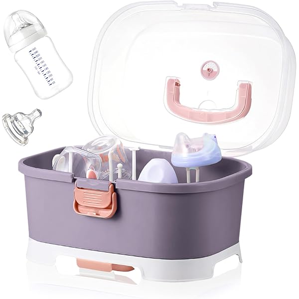Tommee Tippee Bottles Baby Bottle Storage Box With Cover Nursing