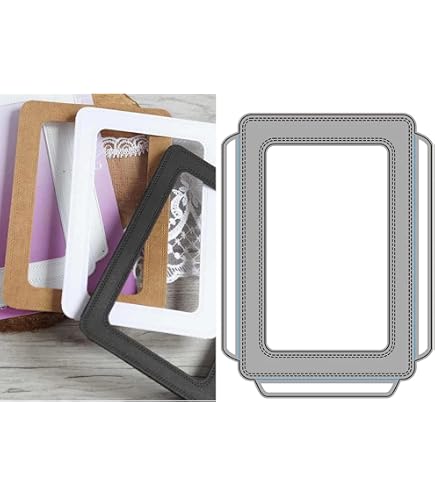 Metal Cutting Die Rectangle Frame For Card Making & Scrapbooking ...