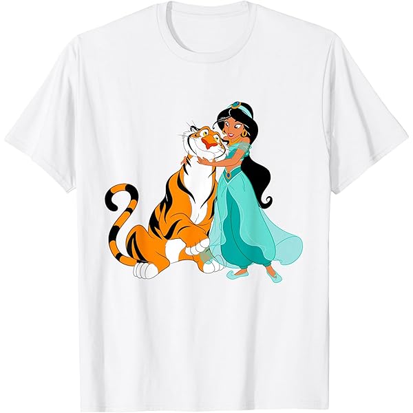 Amazon.com: Disney Aladdin Princess Jasmine Nostalgic 90s T