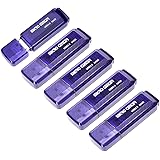 Micro Center SuperSpeed 5 Pack 64GB USB 3.0 Flash Drive Gum Size Memory Stick Thumb Drive Data Storage Jump Drive (64G 5-Pack