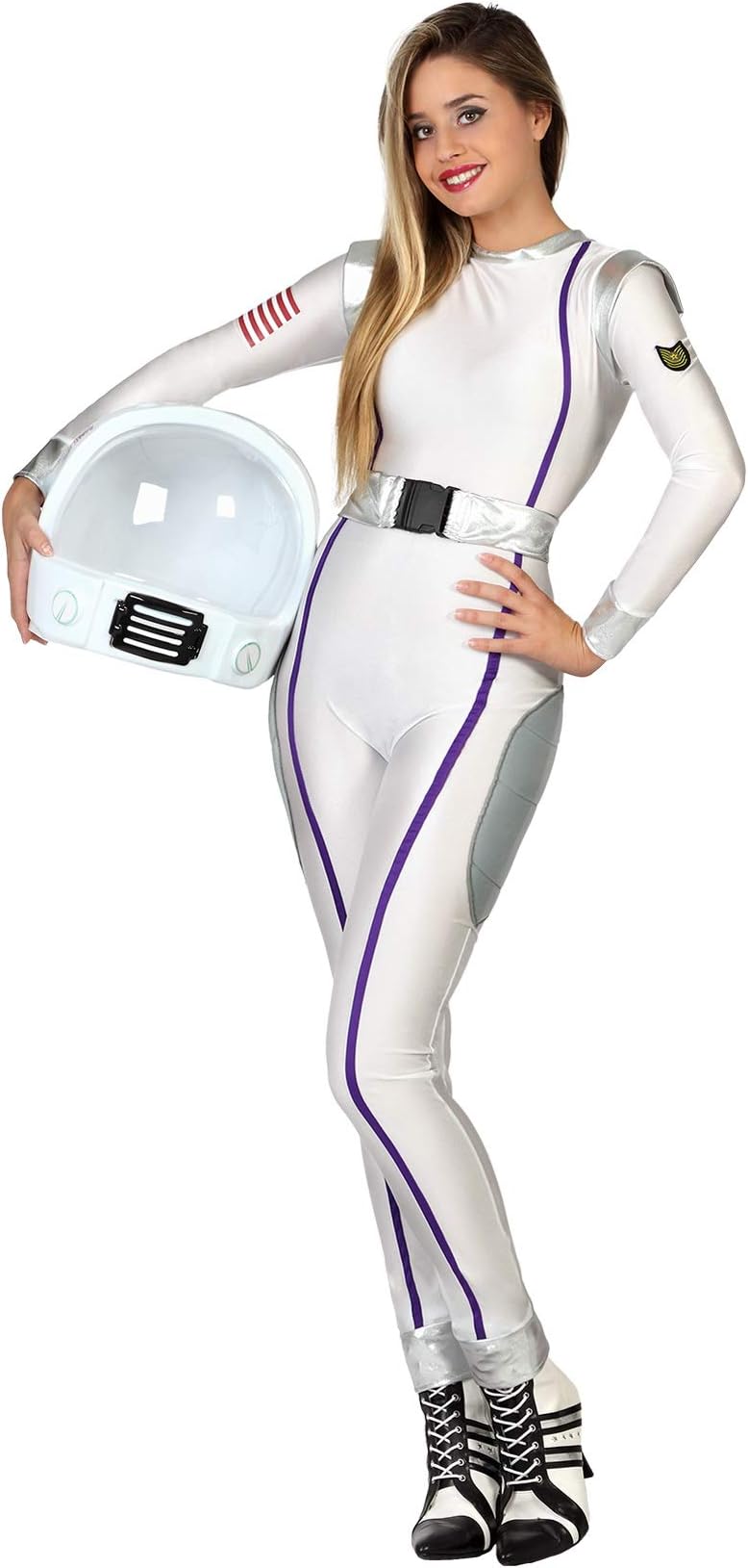 ATOSA 22990 Costume Astronaut Woman M-L White-Carnival