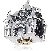 ARTCHARM Silver Castle Charm Bead Sterling Charm Fits Woman Similar Bracelets