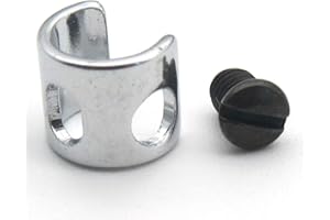 CKPSMS Brand - 1SET #103-08609+SS-7080510-TP Needle Bar Thread Guard and Screw Compatible with JUKI DNU-1541 DNU-1541S