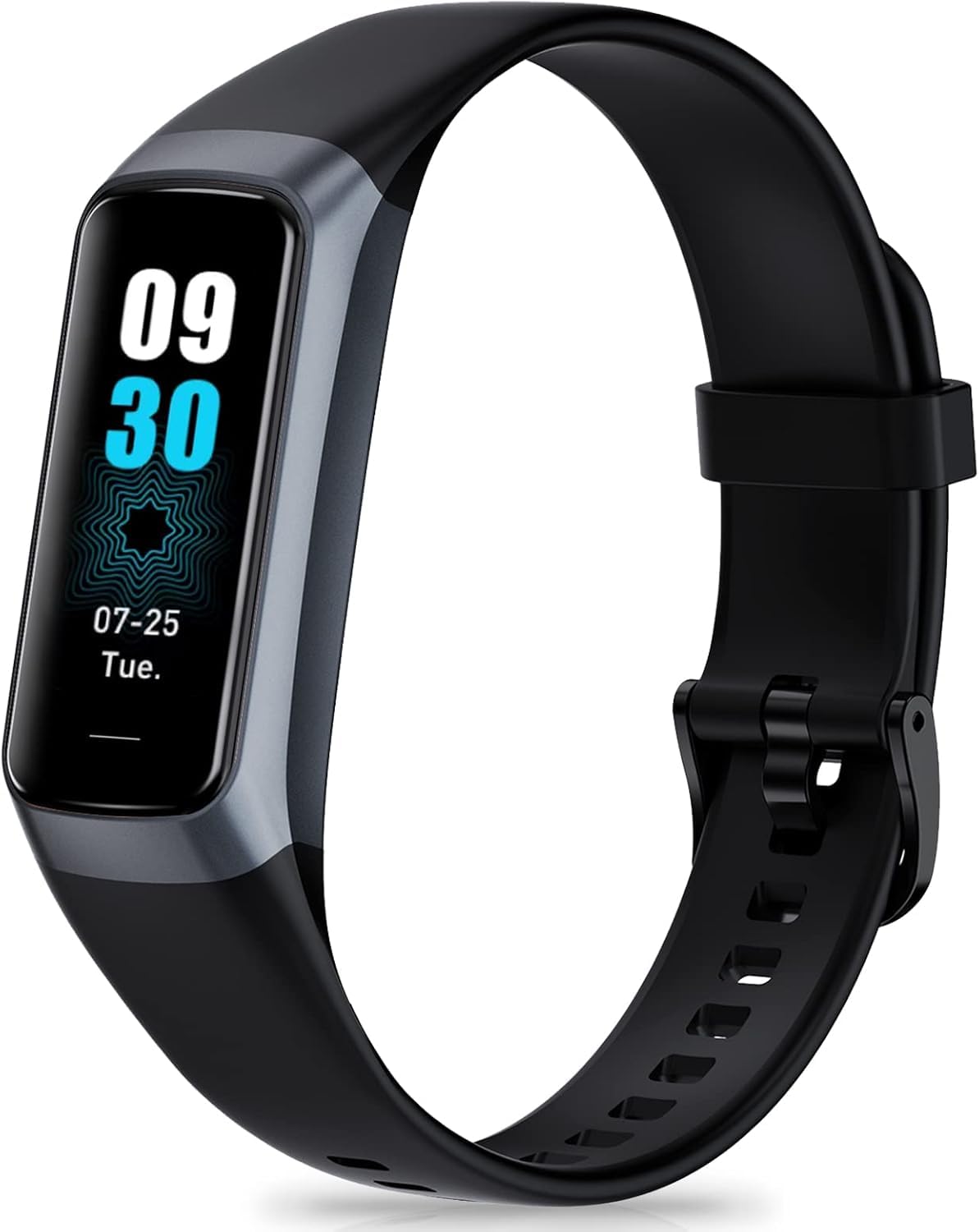Photo 1 of Fitness Tracker with Step Counter/Calories/Stopwatch, Activity Tracker, Health Tracker with Heart Rate Monitor, Sleep Tracker,1.10''AMOLED Touch Color Screen, Pedometer Watch for Women Men