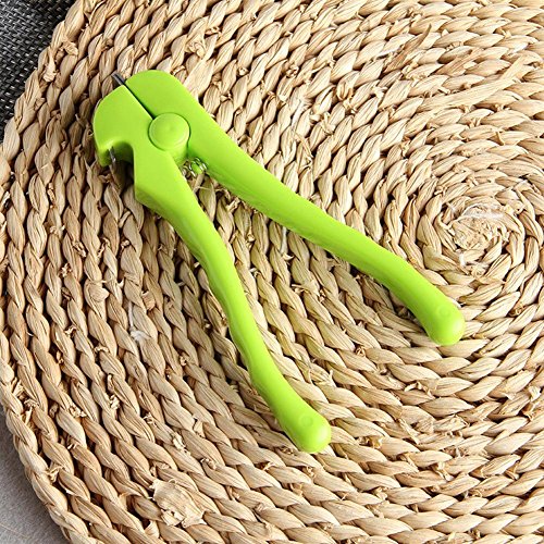 WXLAA Multi-fuction Clam Opener Seafood Clip Kitchen Clamshell Cooking Tools Green