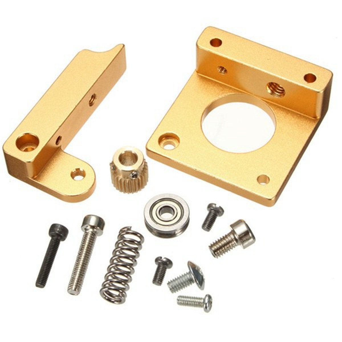 DollaTek All Metal Right Hand MK8 Extruder Aluminum Frame Block DIY Kit for Reprap i3 3D Printer