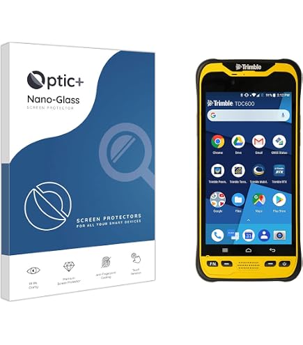 Protection écran Verre Trempé Hybride AtFoliX Pour Trimble TSC3 - Durabilité 9H - Fabriqué En Allemagne