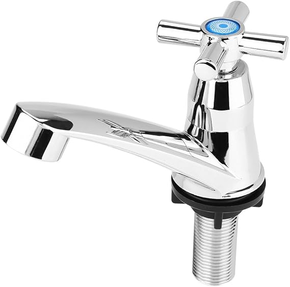 Single Cold Water Faucet, ABS Single Cold Water Tap for Bathroom Basin