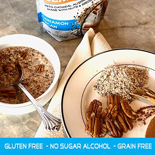 Keto B'stro Instant Hot Cereal, Low Carb, GrainFree Oatmeal