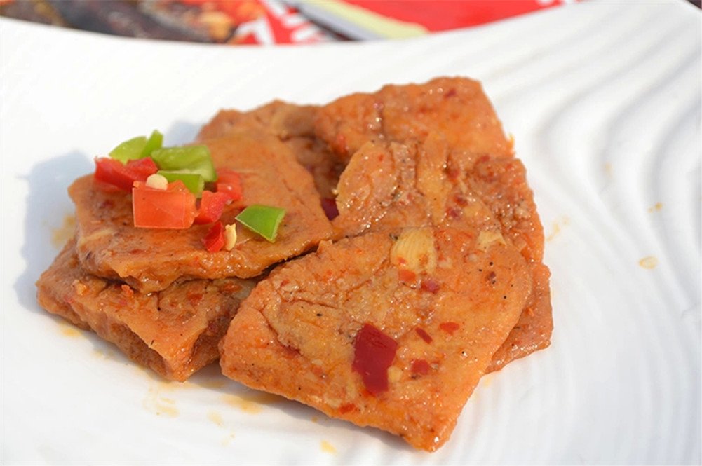 Qyz@ Chinese Special Leisure Snack Food:hunan Changsha Spicy Stinky Tofu