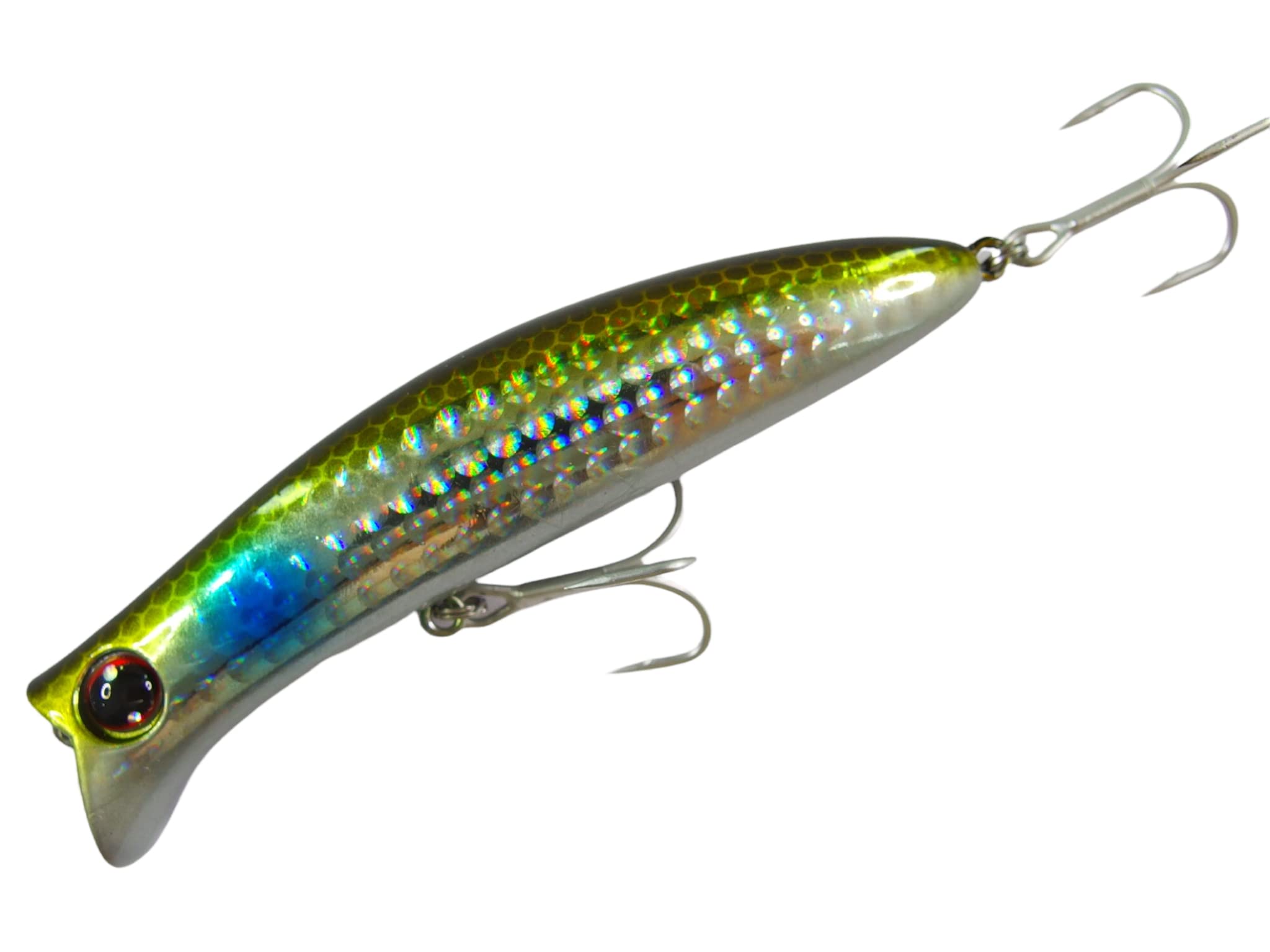 momolures - momowake 90 110 Floating Subsurface Minnow for Saltwater Bass fishing komomo lure style bait (90mm - LENS BORA)