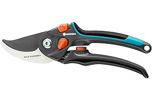 Gardena 8905-20 Bypass Pruners, Stainless Steel Pruning Shears, 22mm Cutting Diameter, Made in Germany