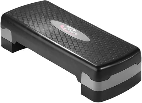 TecTake Step de Altura Regulable - Multifuncional - Fitness - 2 Niveles