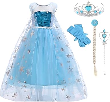 snow princess dress