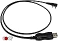 BTECH PC03 FTDI Genuine USB Programming Cable for BTECH, BaoFeng, Kenwood, and AnyTone Radio