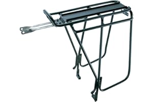 Topeak Super Tourist Tubular Bike Rack DX with Side Bar for Disc Brake Bikes (Previous Model)