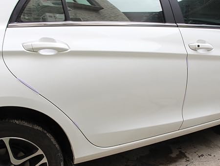 Amazon Andygo 車のドア プロテクター 保護 ステッカー飾り 簡単 傷防止 プラスチック 8個入 ステッカー デカール 車 バイク