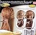 EZ Combs Fabulous Hairstyles Instantly! 4 Piece Set (Bermuda Black, Caramel Bronze, Dazzling Silver, Sahara Sandalwood)