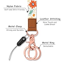 Rimilak Wristlet Keychain, Wrist Lanyard Key Chain