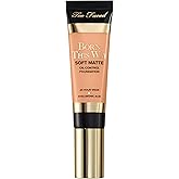 Too Faced Born This Way Soft Matte Foundation | Hydrating, Blurring, Waterproof, All-Day Oil Control Foundation that Helps Smooth Skin’s Appearance, 1 Fl Oz
