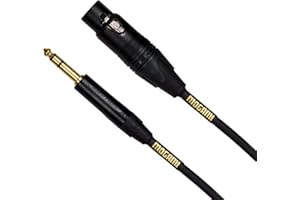 Mogami Gold TRS XLRF 03 Balanced Quad Patch Cable 3 feet