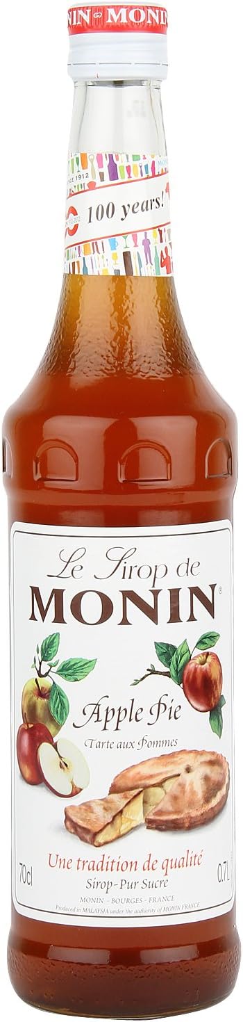 Monin Apple Pie Syrup Tarte Aux Pomme 700ml Amazon Fr Epicerie