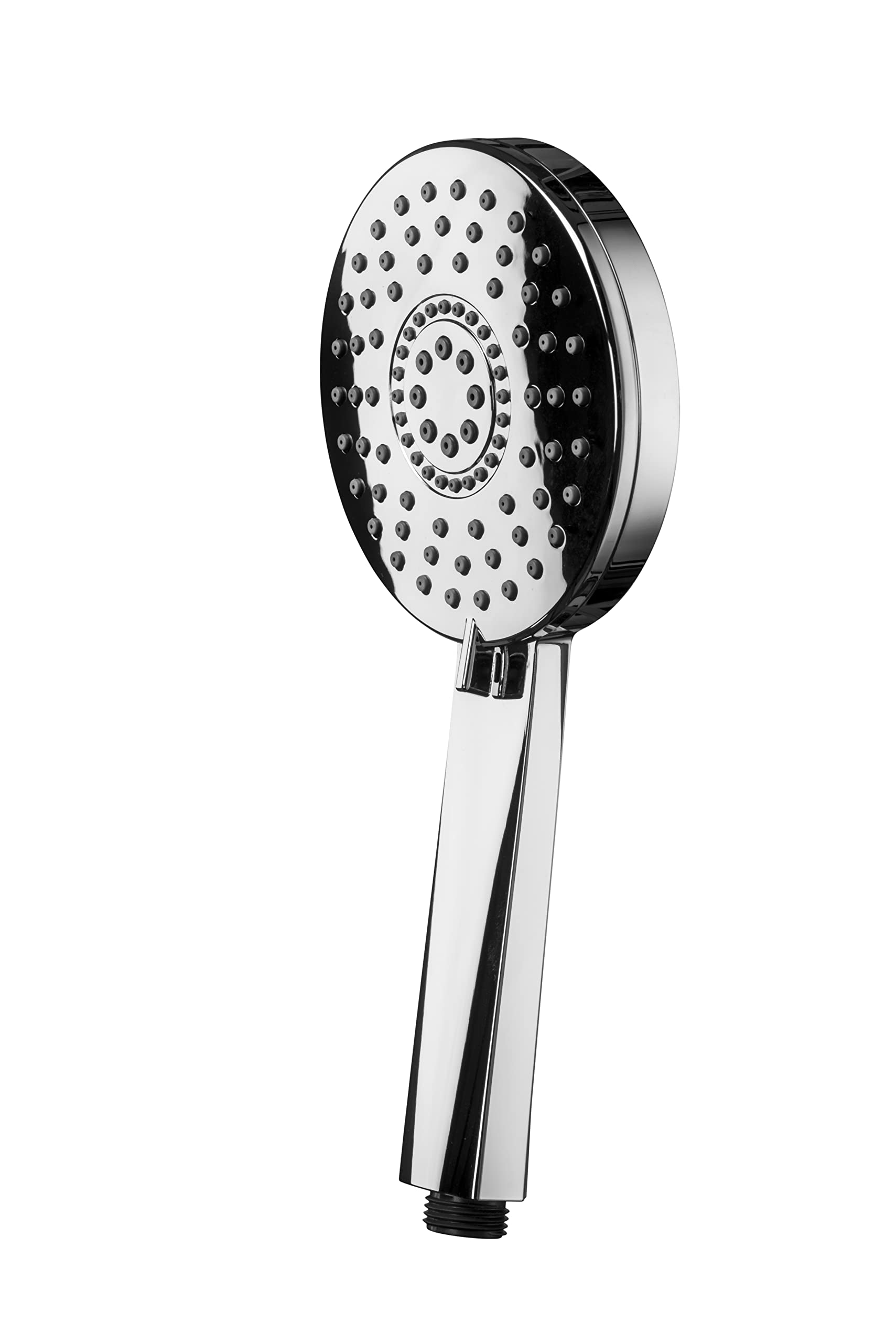 Croydex Belmore Aqua Air Water Saving 5 Function Shower Head - Chrome Shower Heads with Aqua Air Device, 5 Function Shower Spray, Rub Clean Nozzles, Universal ½” Connection