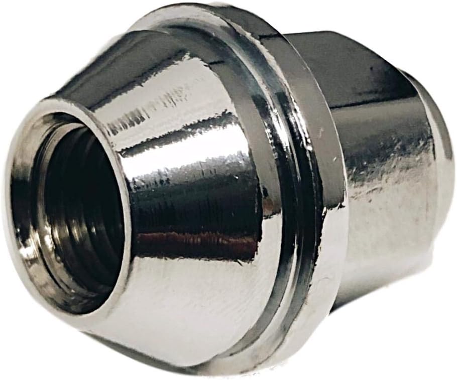 Eisen 12x1.5 One-Piece Chrome OEM Factory Style Replacement Lug Nuts for Ford Focus Fusion Escape Stock Wheels: Automotive