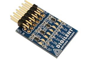 Digilent Pmod 8LD: Eight High-Brightness Green LEDs