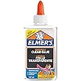Elmer's Clear PVA Glue, Washable & Child Friendly, 147 mL– Great for Making Slime