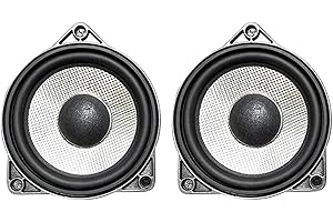 4 Inches BW Midrange Speaker Design Center Dashboard Compatible with BMW F10 F11 F30 F32 G30 G20 Series Full Range Frequency 