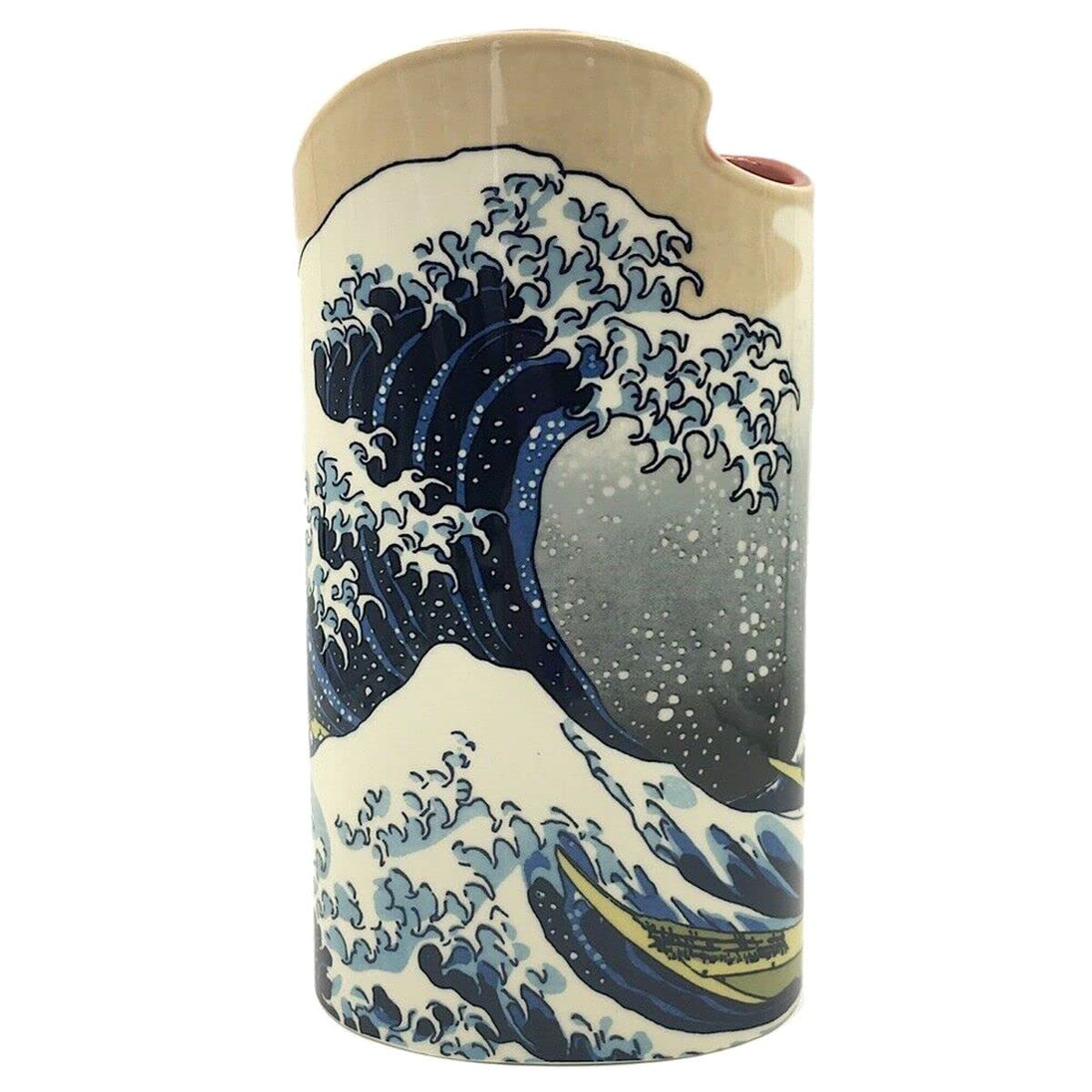 John Beswick Hokusai - The Wave Vase, Multicoloured, 227mm (h), SDA039