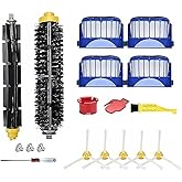 KIT RICAMBI 4 SPAZZOLE 6 BRACCIA PER ROOMBA 631 650 653 660 665 680 681 690 760 - Foto 13