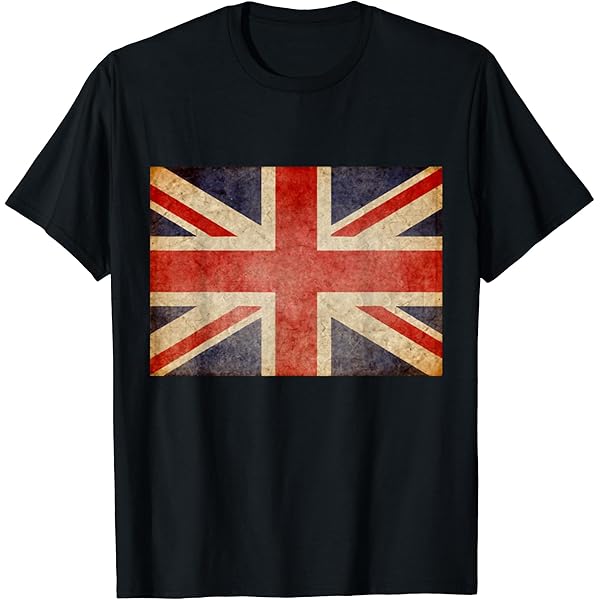 ミュージシャン CRUSH LOGO -GALAXY UNION JACK VER.- TEE Amazon.com: Union Jack T-shirt Vintage UK Flag Tee British Retro