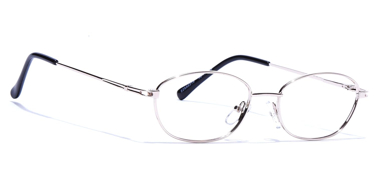 oval frame glasses