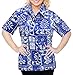 La Leela Women Hawaiian Shirt Beach Top Tank Blouses Casual Aloha Boho Holiday Loose Fit