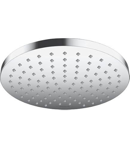 Soffione Doccia Hansgrohe Pulsify S 260 - Pioggia PowderRain, 25.4 Cm, QuickClean, Finitura Nichel Spazzolato