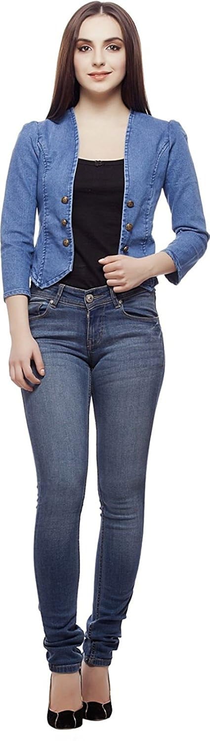 westa clothing denim shrugs for women