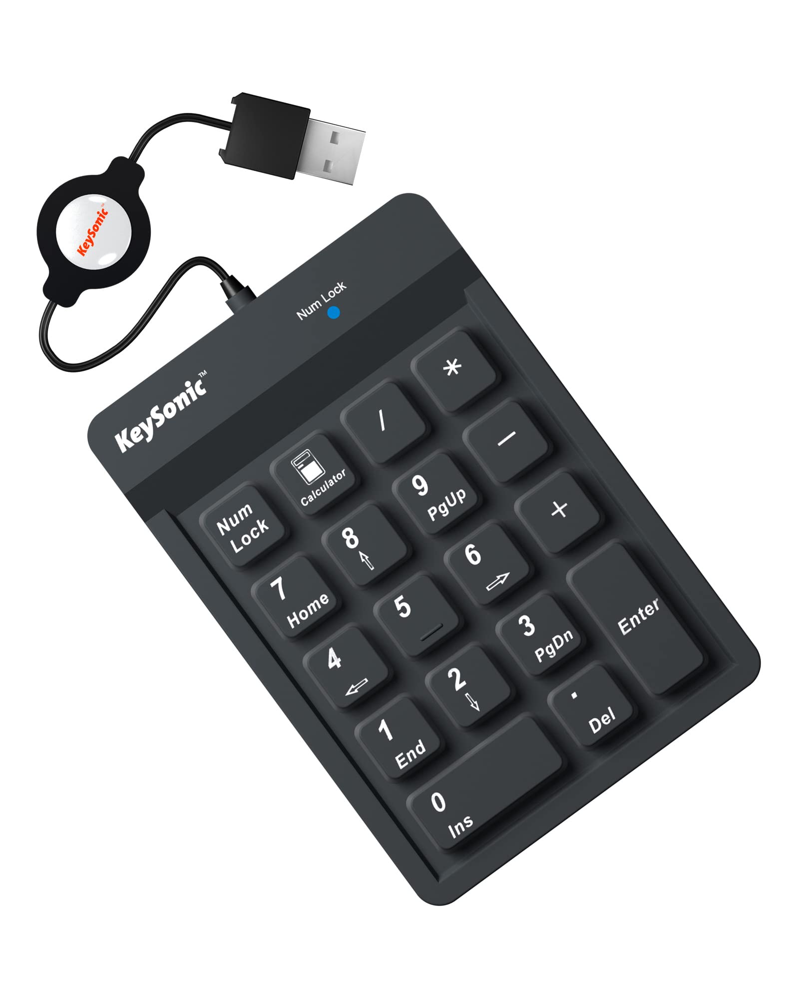 Keysonic ACK-118 BK Number Pad