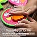 Bathtub Toys for Toddlers - Foam Bath Puzzles for Kids - Fun Baby Educational Toy Girls Boys Preschoolers - Fine Motor Skills - Early Learning Tub Stickers Shower Fruits Set (12 Puzzles + 12 Shapes)